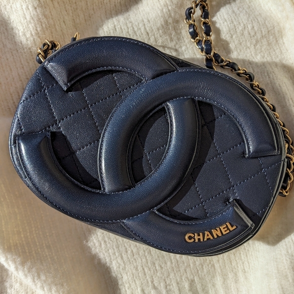 CHANEL💯CC 20S Timeless Coco Midnight Camera Case Crossbody Bag - Picture 4 of 16